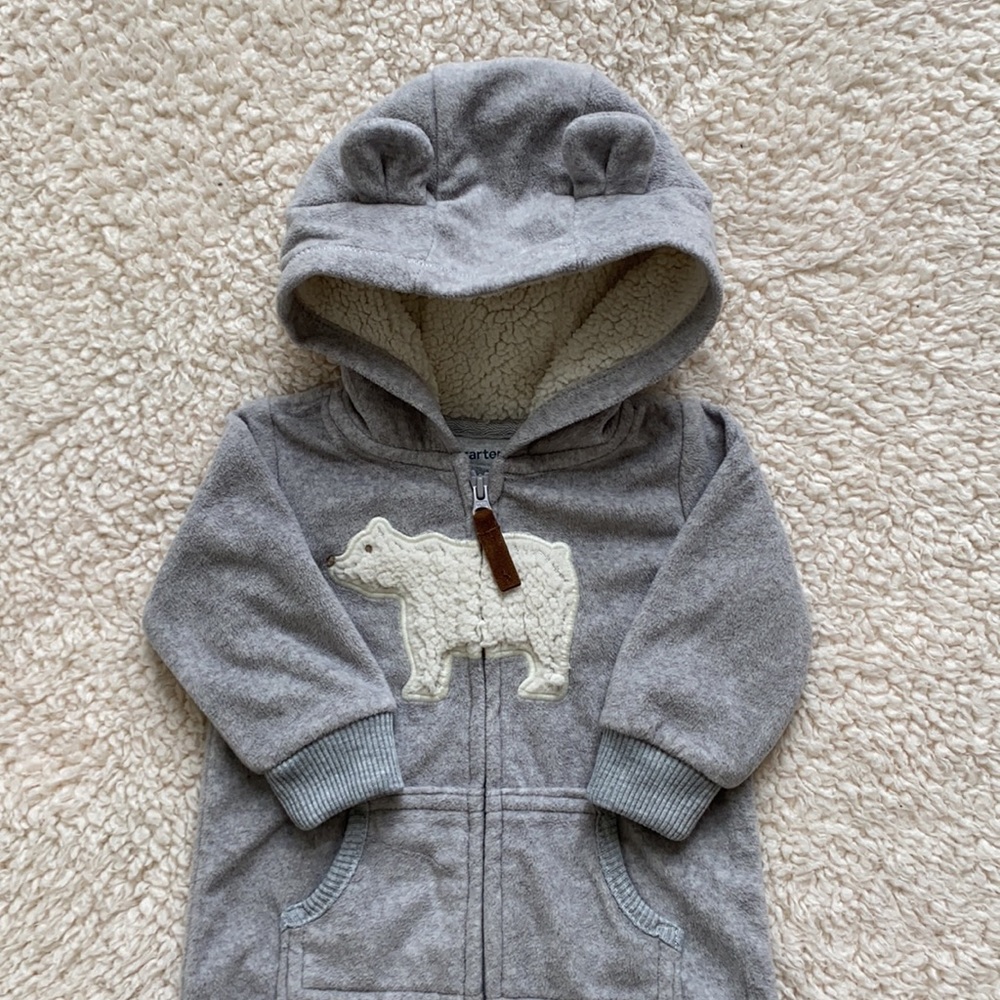 Carter’s Hooded Fleece One Piece